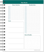 FranklinCovey - Undated Planner | Weekly - Wire-Bound Planner (7” x 8.5” X 1”)