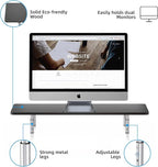 suptek Laptop Stand for Desk,Computer Monitor Laptop Stand Riser for Printer, Notebook and All Flat Screen TV Display,3 Height Adjustable(MST016)