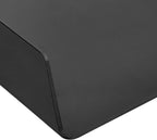 Amazon Basics Rectangular Plastic Organizer - 12-Pack, Letter Tray, Black