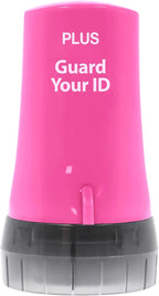 Guard Your ID Advanced Security Roller 2.0 Identity Theft Prevention Stamping Pink