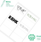 10-UP Address Labels for Laser/Inkjet Printers, White, 2 x 4 Inch, (500 Sheets - 5000 Labels)