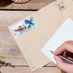 Colorful Images Colorful Wings Birds Deluxe Personalized Return Address Labels - Set of 144, Self-Adhesive Stickers, 1 1/8" x 2 1/4"