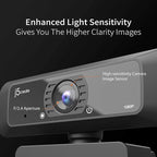 j5create USB Streaming Webcam - 1080P HD with 360° Rotation, High Fidelity Microphone, Plug and Play for PC/Mac/Laptop/Desktop/Skype/YouTube/Zoom/Facetime, Suitable for Conferencing/Calling (JVCU100)