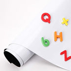 Magnetic Whiteboard Contact Paper for Wall 60 x 36 inches, Magnetic Dry Erase White Board Sticker with Non-Adhesive Backing for Office Home School
