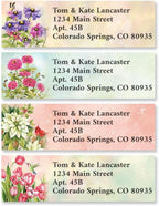 Colorful Images Nature’s Grace Floral Return Address Mailing Labels, Personalize with Name & Address, Set of 240 Self Adhesive, Easy Peel Flat Label Sheets, Small, 12 Designs