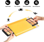52Pack Yellow 3.5x5inch Kraft Bubble Mailers Small Business Mailing Packages Self-Sealing Paper Envelopes, Mailer Shipping Padded Envelopes with Strong Adhesion for Jewelry Makeup Supplies