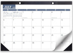 Desk Calendar 2025 Wall Calendars, July 2025 - December 2026 Monthly Planner Paper Office Desktop 17"X 12", Months, Planning and Organizing Home, School, Office, Holiday, Vacation