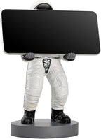 Astronaut Mobile Phone & Pen Holder, Device Stand, Desk Organizer Decorative Pencil Holder (White&Black)