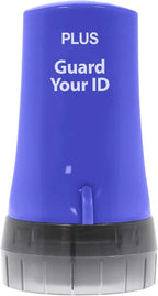 Guard Your ID Advanced Roller 2.0 Identity Theft Prevention Security Stamp Blue