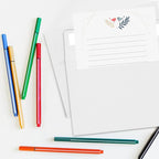 Xinilove 30 Pack White Invitation Cardstock with 30 Pack Envelopes,Blank Cards and Envelopes 4x6,Self-Seal Thank you Blank Greeting Cards and Envelopes, for All Occasions DIY, Print custom