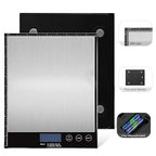 Digital Postal Scale, 66lbs/0.1oz Shipping Scale, Letter Scale, Large Scale with Stainless Steel, 2 AAA Batteries Include