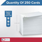 250 Pack - Bodno Premium CR80 30 Mil Graphic Quality PVC Cards
