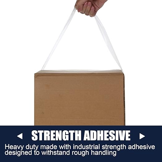 PANDRI Packing Tape, 12 Rolls Heavy Duty Clear Packaging Tape for Shipping Packaging Moving Sealing, 1.88 inches Wide, 65 Yards Per Roll, Total 780 Yards