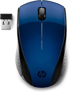 HP X3000 G3 Wireless Mouse - Blue, 15-Month Battery, Side Grips for Control, Travel-Friendly, Blue LED, Powerful 1600 DPI Optical Sensor, Compatible with Wins PC/Laptop, Mac, Chromebook (683N8AA#ABL)