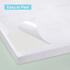 Methdic Shipping Labels 2"×4" 300 Labels Sticker Paper for Laser/Ink Jet Printer Mailing Labels 8.5"*11" White 10 per Sheet