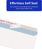 120 PCS #10 Double Window White Security Envelopes for QuickBooks Invoices, Most Statements And Documents Self Seal Kraft 4-1/8 x 9-1/2 inches Invisible Envelopes Super Strong Quick Seal