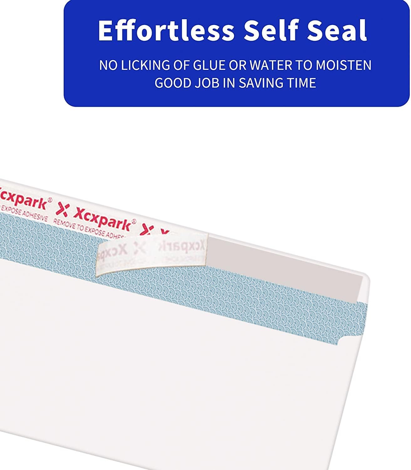 250 PCS #10 Double Window White Security Envelopes for QuickBooks Invoices, Most Statements And Documents Self Seal Kraft 4-1/8 x 9-1/2 inches Invisible Envelopes Super Strong Quick Seal