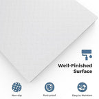 24"x24" Industrial Floor Scale, Precision Pallet Scale with Digital Indicator, Heavy Duty Weighing Scale for Floor Bench Office Weight Weighing, 2500 lb x 1 lb, Grey