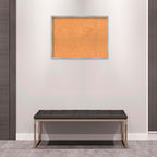 Amanti Art Natural Cork Board for Wall, 23x31 Vision Board with White Frame, Large Corkboard Office Decor for Home Organization, Cottage Corkboard Pinboard to Display Items for Home Organization in