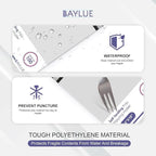 White Poly Mailers 9x12 Inch | Strong Adhesive Self-Seal mailer Bags | Tamper, Tear, Water Resistant Shipping Envelopes | Thick Strong Material Polymailer Bags Clothing Bag | 1000 Pack Bulk