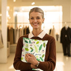 Leafs Poly Mailer 10x13 Inch 25 Pcs, Waterproof Shipping Bags for Clothing, Tear-Resistant Mailier Bags, Strong Mailing Bags with Self-Seal