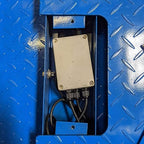 PEC Tools FS Series Professional Grade Steel Floor Scale - Heavy-Duty Pallet Scale and Shipping Scale for Industrial Use - Weighing Scale for Packages Up to 10000x1lb - 60x60