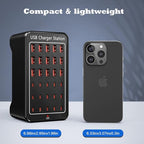 Charging Station, USB C Charger Block, 150W 30-Port【15USB-C + 15USB-A】, Travel Charger Station Fast Charger Desktop USB Wall Charger Compatible iPhone, iPad, Tablets, Smartphones