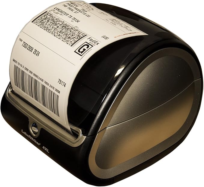 4" x 6" Compatible with Dymo® 4XL Postage Shipping Labels, Compatible with Dymo 1744907 (1 Roll - 220 Labels Per Roll) (24 Pack)