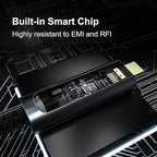 USB C to C Fiber Optic Extension Cable 20M/65FT, USB 3.2 10Gbps Long Distance Active Optical USB C GEN2 Cable for VR/AR, Quest2, Webcam, Camera, Mini PC and More - Grey