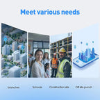 NGTeco Cloud Time Clock, Upgraded TC1 Remote Control 2.4GHz WiFi Time Card Machine for Small Business with Software & App for iOS/Android, Includes 5 RFID Cards No Monthly Fees