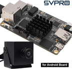 SVPRO 4K Webcam - USB HDMI Dual Output for Computer/Monitor/Projector/TV, Wide Angle Distortion-Free Streaming Webcam H.264 Security Camera