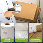 Compatible 4" x 6" Shipping Labels Replacement for DK-1241 Compatible with Brother QL Label Printers (12 Rolls + 1 Frame, 200 Labels/Roll)