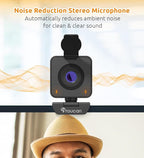 TOUCAN 1080P HD Webcam with Built-in Noise-Cancelling Mic & Privacy Shutter – Wide 90° Angle, Plug & Play USB Video Camera for Video Calls, Streaming, Home Office & Online Classes