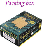 500 Pack #5 Brown coin envelope 3.125 x 5.5 inches Kraft Envelopes Classic Small Parts Envelopes with Self Adhesive Gummed Flap for Coins Cash Credit Cards Seeds