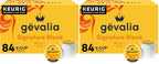 Gevalia Signature Blend Mild Light Roast K-Cup Coffee Pods (84 ct Box) (Pack of 2)