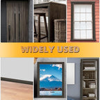 GSCIT Club Red Walnut Wallpaper, 24 inch X 15ft Self Adhesive Wood Grain Repair Tape Patch for Tables, Chairs, Baseboards, Doors, Windows, Floors, Handicraft DIY.