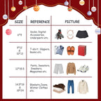 Christmas Poly Mailer - 12x15.5 Inch, Waterproof Shipping Bags - 50 Pcs, Tear-Resistant, Santa Claus Printed