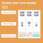 30 UP 1" X 2-5/8" FBA White Shipping Address Labels for Laser and Ink Jet Printer, 30 per Page (100 Sheet, 3000 Labels)