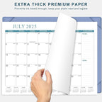 KOPEESY Desk Calendar 2025-2026, Academic Year Large Desk Calendar with Desktop Mat, 18 Months from July 2025 - December 2026, 22” x 17” Desktop Monthly Planner for Home or Office School