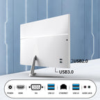 24”All-in-One Desktop PC Computer, i7-4000m Quad-Core Desktop Computer, 16G Ram 512G SSD IPS HD Display, WiFi BT for Home Entertainment Business Office