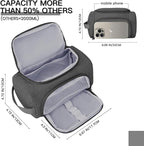 Large Pencil Pouch,Pencil Case Aesthetic,Zipper Pencil Box For Girls Back To School Supplies Emergency Bag Makeup Bag (Grey)