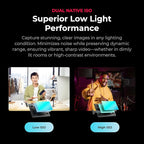 YOLOLIV YoloCam S7, 4K60 Live Streaming Camera with Interchangeable Lens, ToF AutoFocus, MFT Mount, HDMI Out & USB Out(Camera Only)