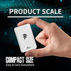 DATO External SSD 2TB, Portable SSD External Solid State Drive, USB 3.2 Gen 2x1 Type C Up to 1050/1000 MB/s, Super Light and Compact Portable Solid State Drive - ARES Torch