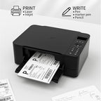 Coopaty Half Sheet Shipping Labels for Laser and Inkjet Printers 8.5 x 5.5 Mailing Address Labels, Permanent Adhesive (250 Sheets, 500 Labels)