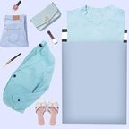 Large Poly Mailers 19x24 Inch 100 Pack, Shipping Bags for Clothing with Self-Sealing Tear-Resistant, Waterproof Poly Bags, Mailing Envelopes for Small Business (Light Blue)