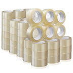 Sure-Max Premium Carton Packing Tape 1.8 mil 330 Feet (110 Yards) - Clear - 2 Cases (72 Rolls Total)