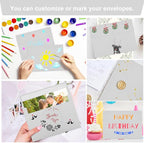 50 Packs 5x7 Dark Gray Envelope, Gray Envelopes 5x7, Dark Gray Invitation Envelope, Envelopes Self Seal for Weddings, Invitations, Photos, Greeting Cards, Mailing (Light grey)