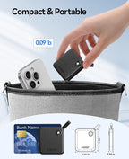 ORICO Portable SSD 4 TB with 2 in 1 USB C Cable, External Solid State Drives, Up to 460MB/s, Status Indicator, Reliable Storage for USB-C Smartphone, Tablet, PC - B5PLUS