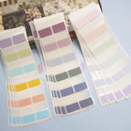 Potanro Sticky Book Tabs 360PCS Notebook Tabs Colorful Book Annotation Tabs Kit Writable Book Tabs Repositionable Color Page Markers Bible Tabs for Office Supplies