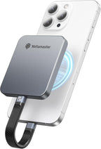 Yottamaster 512GB Magnetic External SSD, Up to 2000MB/s USB 3.2 Gen 2x2 Portable Solid State Drive, Supports 4K ProRes HDR Compatible with iPhone 16/15 Pro Max, Smartphone, Tablet, Laptop